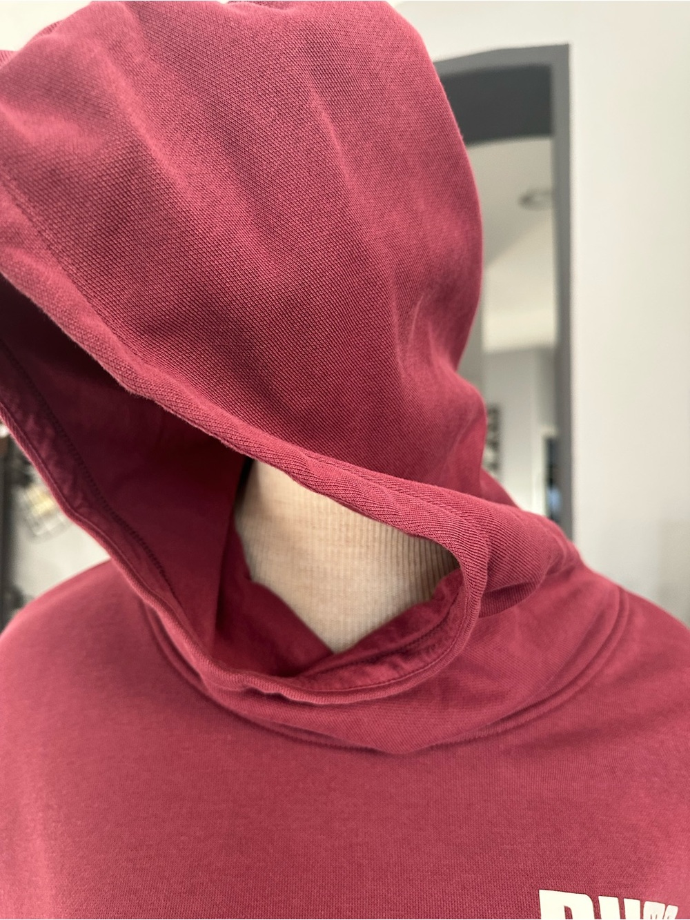 Puma Crewneck Sweatshirt with oversized Hood, size large - Picture 4 of 14